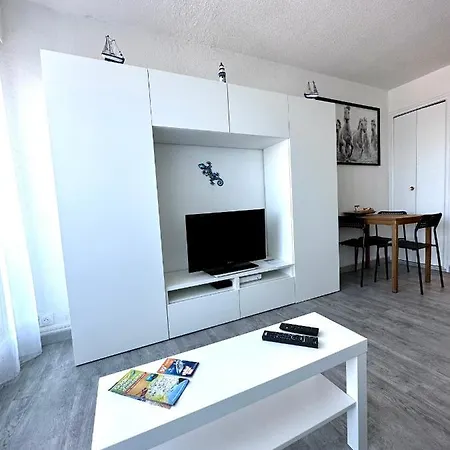 Studio Vue Port, Parking Prive, Terrasse, Clim Le Grau-du-Roi Buitenkant foto